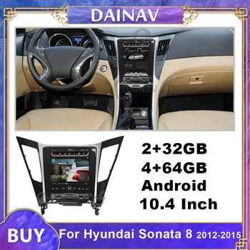 12.1 İnç Android Araba GPS Navigasyon Araba Multimedya DVD Oynatıcı Hyundai Sonata 8 2011 2012 2013 2014 Araba Ses Radyo Stereo