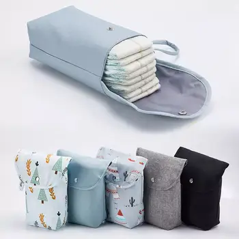 Kaliteli Su Geçirmez ve Yeniden Kullanılabilir Bebek Bezi Çantası Bebek Çantası Büyük Kapasiteli Anne Bezi saklama çantası Taşıma Çantası Dışarı Çıkmak için