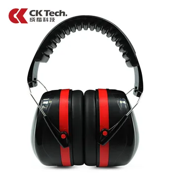 CK Teknoloji. Gürültü Azaltma Güvenlik Kulak Muffs NRR 32dB Atıcılar Çalışma Kulak Duymak Koruma Earmuffs Ayarlanabilir Çekim Kulaklık