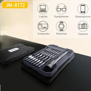Jakemy - 8172 Hassas Manyetik tornavida takımı Cep Telefonu Bilgisayar Laptop için Kamera Gözlük Oyuncaklar İzle Onarım El alet takımı