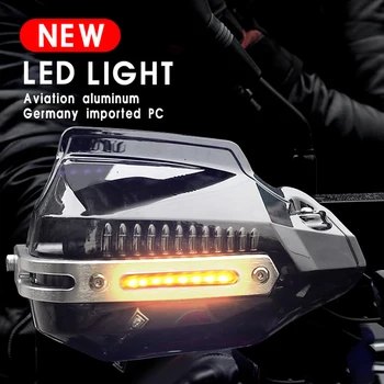 Motosiklet Handguards LED ışıkları El Koruyucu Motokros Çukur bisiklet aksesuarları Benelli 752S Bn 125 Trk 502