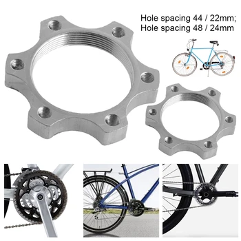 Bisiklet Freewheel Dişli Hub Disk Disk Flanş fren rotoru Adaptörü Alüminyum Alaşım Bisiklet Yedek parça