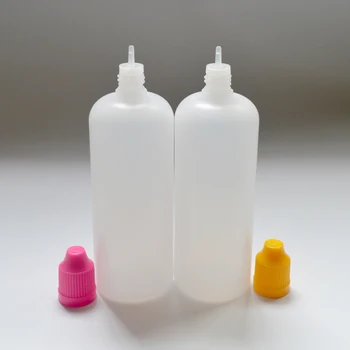 5 adet Sıcak Boş e-çiğ Sıvı Plastik Damlalık Şişe Çocukların Açamayacağı Kapaklı İğne Ucu 120ml Göz Sıvı Şişe