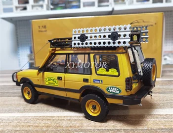 Yeni Neredeyse gerçek 1: 18 Land Rover Discover İçin 5 kapılı Deve Bardak Kalimantan Metal Model oyuncak arabalar Hobi Hediyeler Ekran Koleksiyonu
