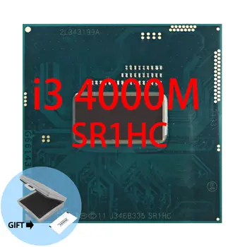 Intel Core i3 - 4000M i3 4000M SR1HC 2.4 GHz Çift Çekirdekli Dört İplik CPU İşlemci 3M 37W Soket G3 / rPGA946B