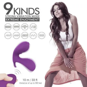Vibratör külot Üzerinde Yatıyordu G noktası klitoris Anal titreşim ısı samimi seks oyuncakları kadın için kablosuz uzaktan straplez yapay penis kadın
