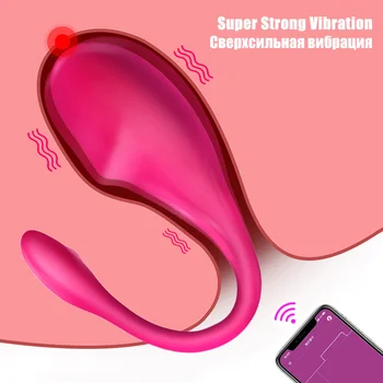 Kadınlar için seks Oyuncakları Çift Bluetooth Vibratör Kadın APP Uzaktan Kumanda Yapay Penis Kadın Vajina Samimi Ürünler Oyuncaklar Yetişkinler için 18 Lush
