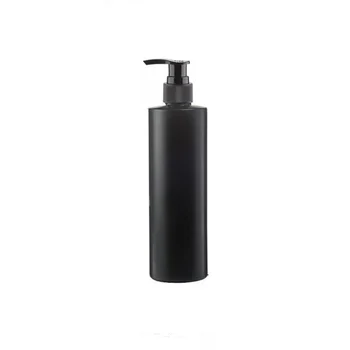 200ML 250ML Boş Losyon pompa şişesi Siyah HDPE şişe Sivri Ağız Kapaklı oje şişesi Boya Şişesi