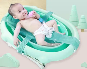 Bebek Banyo Net Cep Standı Yenidoğan Artefakt Evrensel Yatak Küvet Duş Ürünleri Çocuk Sandviç Tam Kadife