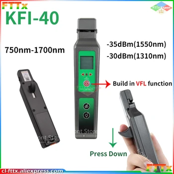 Yeni Tasarım KFI-40 LED Ekran ile Tanımlama Yönü Break Checker KFI-40 Canlı Fiber Optik Tanımlayıcı FTTH Test Aracı