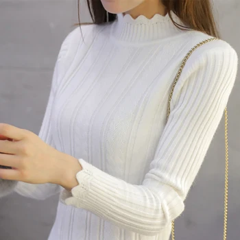 2020 Satış Blusas De İnverno Feminina Kazak Kadın Ohclothıng Yeni Kış Elbise Kazak Hedging Kollu Ceket Ve Gömlek Kız