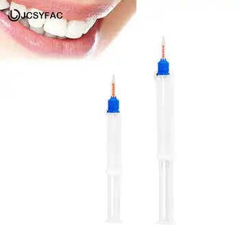 2.5 ML / 5 ML Çift Varil Şırınga Diş Beyazlatma Jeli Ağartıcı Diş Beyazlatma Jeli Çift Bariyer Diş Malzemeleri
