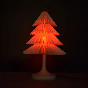 Yaratıcı Hediyeler Garip Noel Renkli Gece Lambası Mini Dokunmatik LED masa lambası USB Şarj Noel ağaç ışıkları, destek Damla Gemi