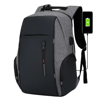 2021 USB 15.6 İnç Laptop Sırt Çantası Kadın Su Geçirmez Oxford Erkek İş Çantası Açık Bilgisayar Sırt Çantası okul çantası Sırt Çantası Erkekler