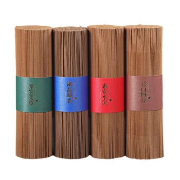 450 Adet Sandal Ağacı Tütsü Çubukları Paketi Budist Buda Oryantal Aroma Doğa Tütsü Çubukları Sandal Ağacı Çok Fonksiyonlu Kullanım İçin