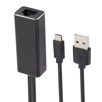 Ethernet LAN USB Adaptörü MİKRO USB İçin 100 mb Ağ Kartı için Yangın Sopa TV Kutusu