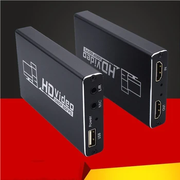 Ekran Kartı 4K 1080P HDMI Yakalama Kartı Canlı Akış USB Video Yakalama Kartı Cihazı Oyun Yakalama HDMI USB 2.0 Dongle Kaydedici