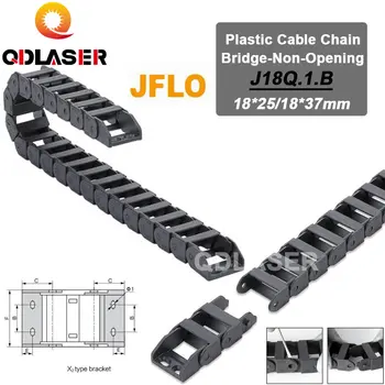 QDLASER Kablo Zinciri Yarı Kapalı İç Açılış 18x25 18x37 Sürükle Plastik Çekme Halatı Şanzıman
