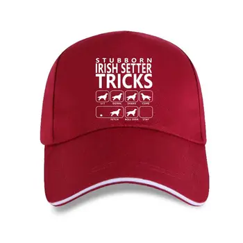 yeni kap şapka Komik İrlandalı Setter Hileler İnatçı Oturmak Grafik Moda 2021 pamuklu beyzbol şapkası Harajuku