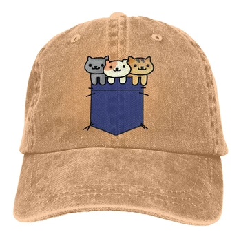 Neko Atsume Cepli beyzbol şapkası Erkekler Neko Atsume Kitty Toplayıcı Komik Oyunlar Kapaklar renkler Kadınlar Yaz Snapback Kapaklar
