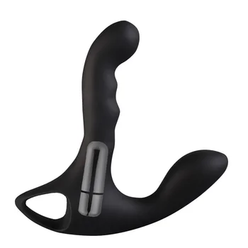 Yumuşak Silikon Çift Kafa Fiş Titreşimli prostat masaj aleti G-Spot Orgazm Mastürbasyon Anal Vibratör Erkekler Kadınlar için Anal Seks Oyuncakları A3