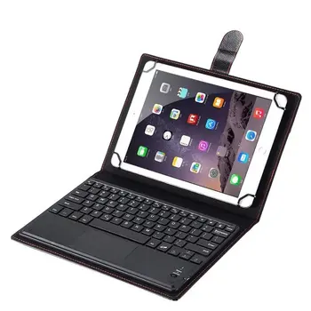 Kablosuz bluetooth Klavye alcatel için kılıf ONETOUCH TEK DOKUNUŞLA Pixi 3 10 10.1 inç tablet PU Deri koruyucu kabuk + kalem