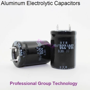 10 adet EB800 kaliteli 250v220uf Radyal DIP Alüminyum Elektrolitik Kapasitörler 250v 220uf Tolerans 20 % boyutu 22x30MM 20%