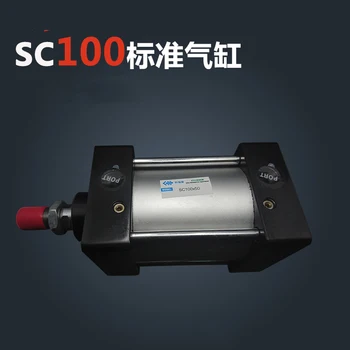 SC100 * 75 Ücretsiz kargo Standart hava tüpleri vana 100mm çap 75mm inme SC100 - 75 tek rod çift etkili pnömatik silindir