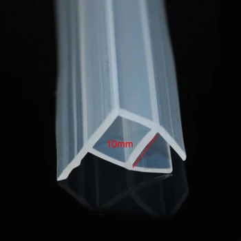 1 metre beyaz silikon kauçuk duş kapısı şerit hava sıyırma 10mm cam