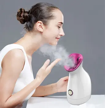 Kadın yüz buhar makinesi Püskürtücü Nano Mister yüz buhar makinesi Güzellik Yüz Bakımı Derin Temizlik Yüz Nemlendirici Nemlendirici Sıcak Sprey