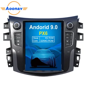AOONAV araba GPS navigasyon DVD oynatıcı dikey ekran Nissan NP300 Navara 2014 + / Terra 2018 OTOMATİK A / C multimedya oynatıcı