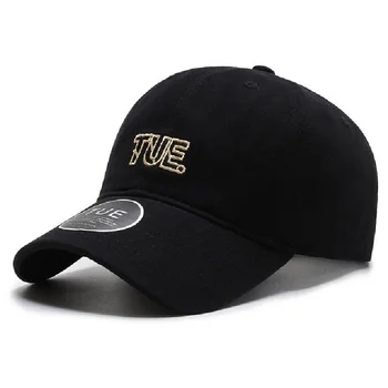 Beyzbol şapkası Mektup Snapback Streetwear HipHop Spor Kapaklar Pamuk Nakış Rahat Güneşlik şoför şapkası Retro Kemik Dropshipping