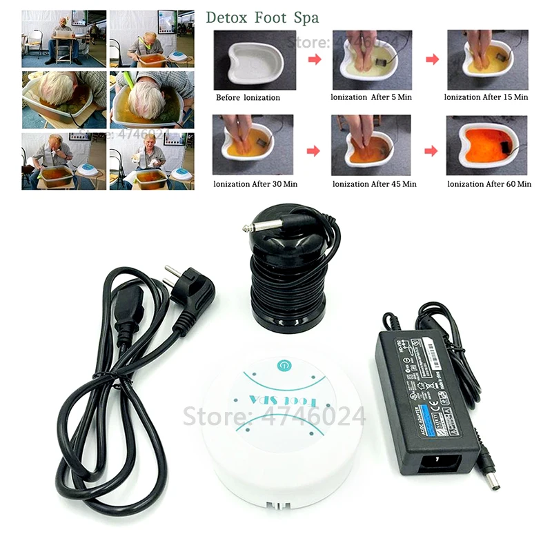 Ev Mini Detoks Makinesi İyon Temizlemek İyonik Detoks Ayak Banyosu Aqua Hücre Spa Makinesi Ayak banyosu Masajı Detoks Ayak Banyosu Dizileri Aqua Sp Görüntü 1