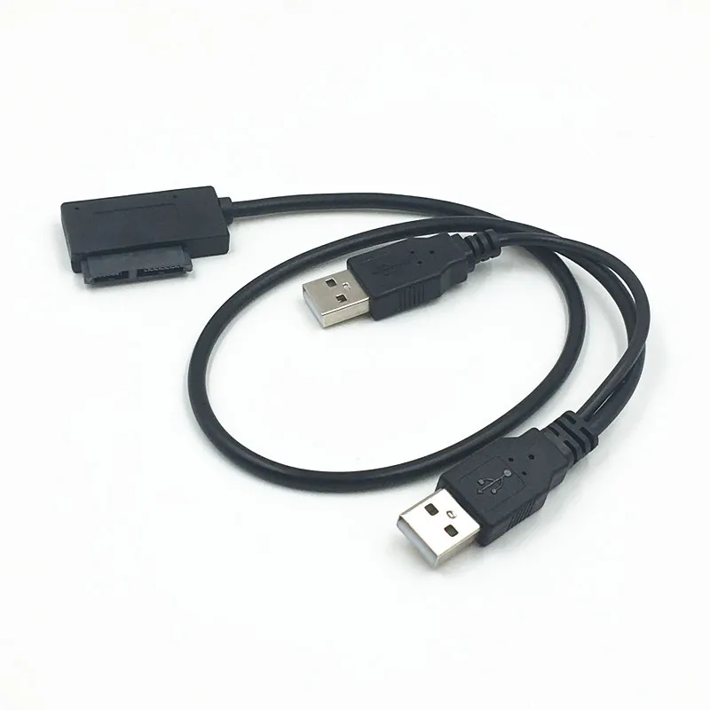 T40 USB Sürücü Kablosu İnce SATA13pin Optik Sürücü Kablosu SATA7+6pin Adaptör Kablosu Destekler Yanan Görüntü 0