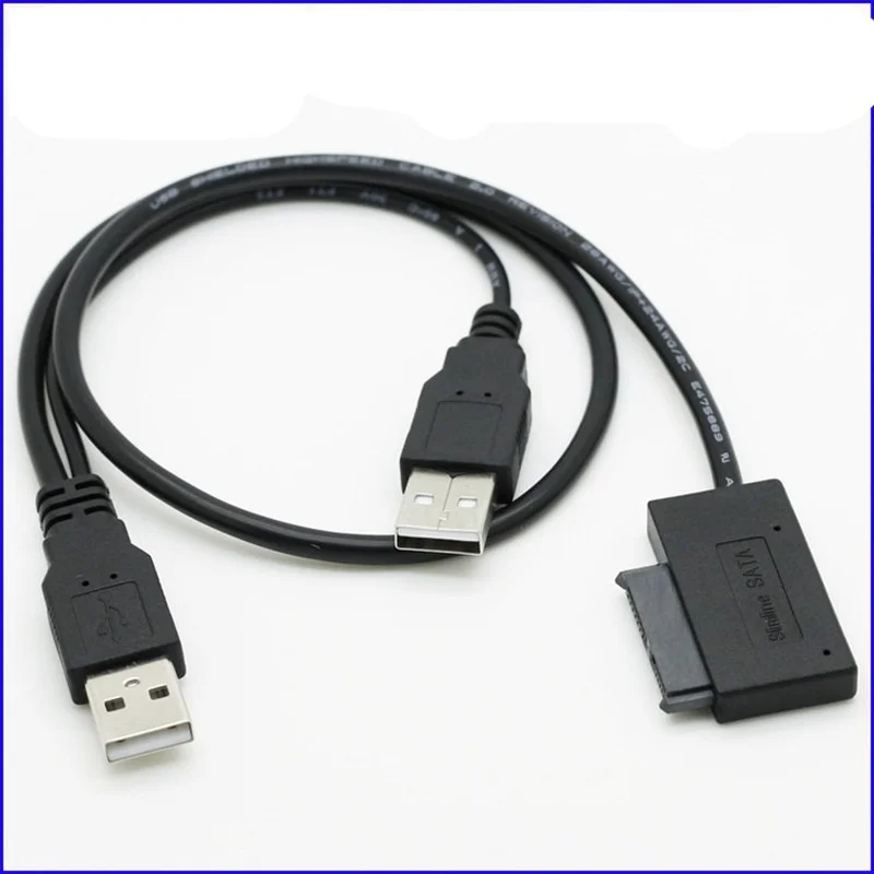 T40 USB Sürücü Kablosu İnce SATA13pin Optik Sürücü Kablosu SATA7+6pin Adaptör Kablosu Destekler Yanan Görüntü 4