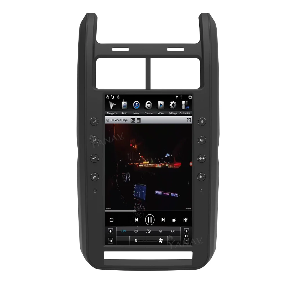 13.6 inç PX6 Araba Radyo Android Dodge Journey 2008-2012 İçin Multimedya Oynatıcı Araba Stereo GPS Navigasyon Carplay Wifi 4G Görüntü 3