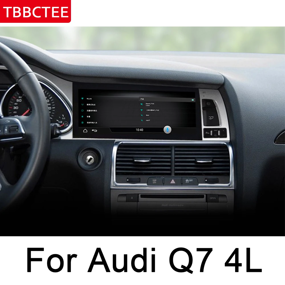 Audi için Q7 4L 2006~2009 MMI Android Araba GPS Multimedya Oynatıcı HD Ekran Stereo Navi Harita Orijinal Tarzı otomobil radyosu WİFİ BT Görüntü 4