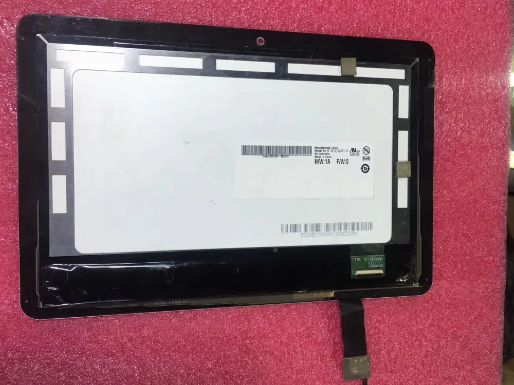 Dokunmatik ekran digitizer Sensörü Cam B101EAN01.5 LCD ekran Monitör Meclisi Acer Iconia A3-a20 A3 A20 Görüntü 0