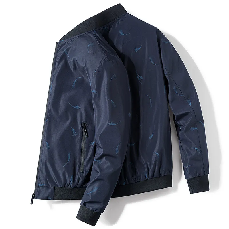 2022 sonbahar ve kış erkek ceket ince basit slim fit ceket Görüntü 1
