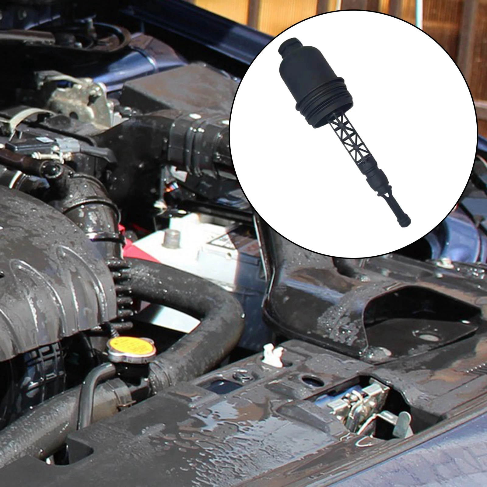 Motor yağ filtresi Konut Kapaklar Kapak Değiştirmeleri 2711800238 Mercedes C Sınıfı CLK E Sınıfı Sprinter SLK Görüntü 0