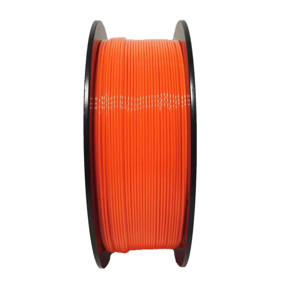 Koyu Turuncu 1.75 mm Yüksek Tokluk PETG Filament 3D Yazıcı Filament Görüntü 1