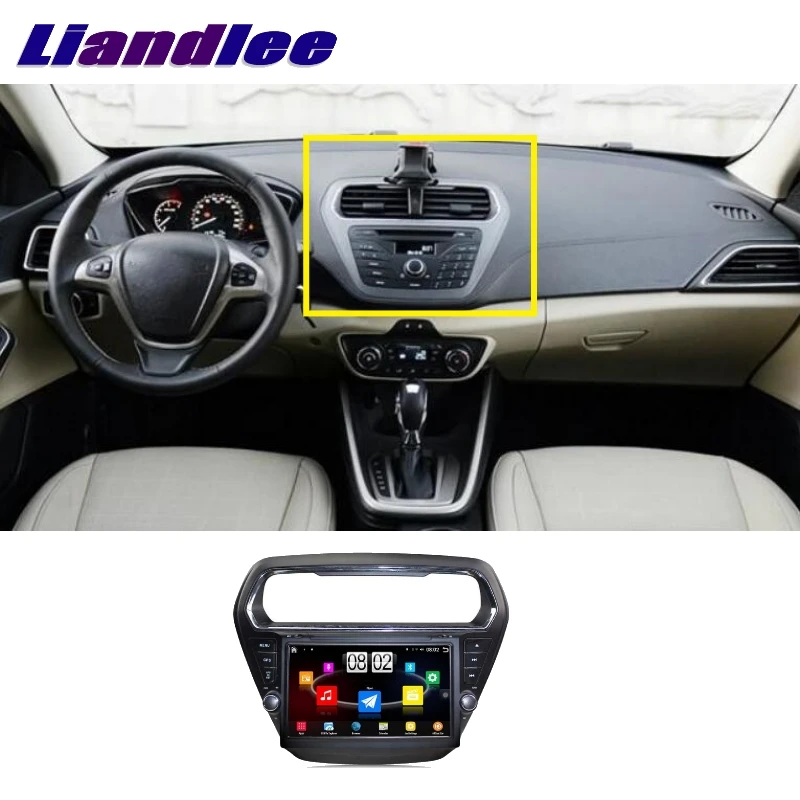 Liandlee Ford Escort 2015~2019 Için LiisLee Araba Multimedya TV DVD GPS Ses Hi-Fi Radyo Stereo Orijinal Tarzı Navigasyon NAVI Görüntü 1