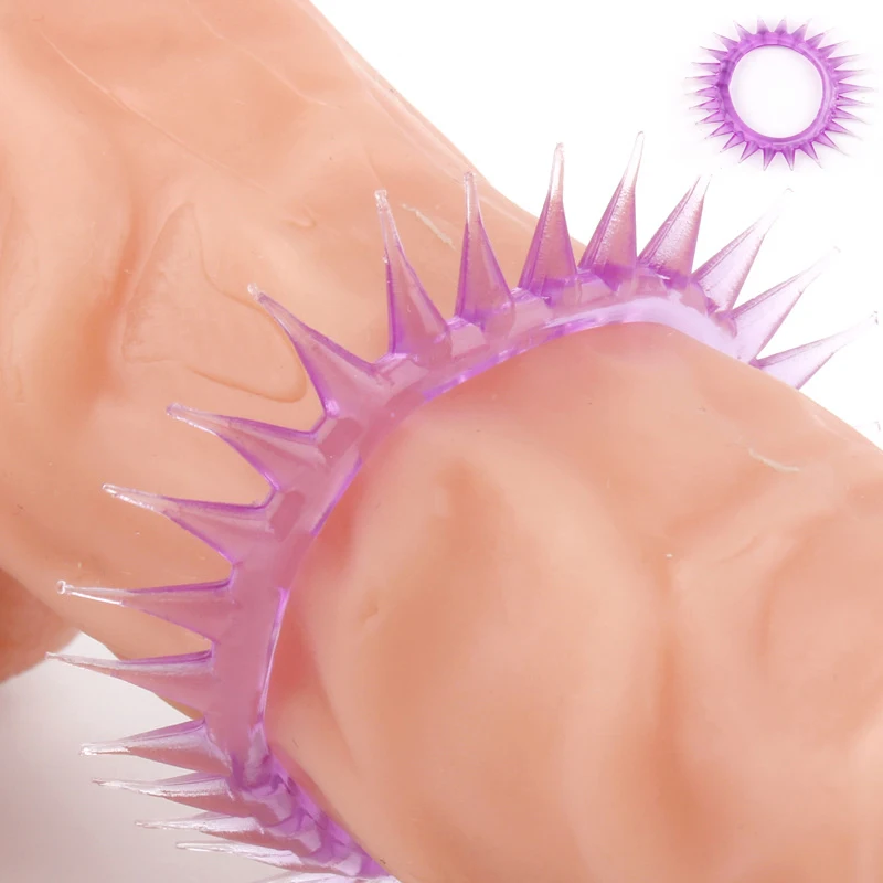 Erkekler için seks Oyuncakları Penis Halkası Diken Penis Kilit Sperm Horoz Halka Gecikme Boşalma Klitoris Stimülatörü Yetişkin İffet Seks Oyuncakları Görüntü 0