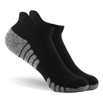Yetişkin spor çorapları Sıcak Koşu Nefes Erkekler Kadınlar Kış sıcak Kaymaz Elastik Pamuk İpliği Çorap Aksesuarları