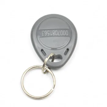 100 Adet / grup 125khz RFID EM4100 TK4100 Anahtar Fobs Jetonu Etiketleri Keyfobs Anahtarlık KİMLİK Kartı Salt Okunur Erişim Kontrolü RFID Kart