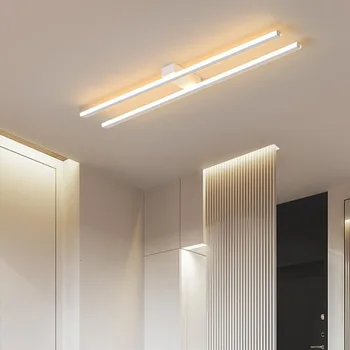 Basit Modern koridor avizeler yaratıcı iskandinav lüks tavan dekorasyonu lambaları giriş koridor balkon aydınlatma uzun ışık