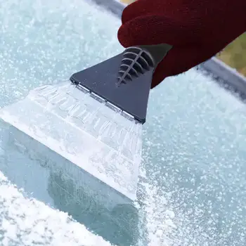 Araba Buz Kazıyıcı Araba kar küreği Buz Kazıyıcı Temizleme Aracı Araç Ön Camı için Kar Temizleme Temizleme Araba Kış Aksesuarı N0J4