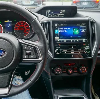 Dikey Ekran Android Tesla Araba GPS Navigasyon Subaru Forester xv 2016 İçin Araba Multimedya Oynatıcı otomobil radyosu teyp