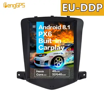Android Araba Radyo İçin Chevrolet CRUZE 2008 - 2012 Stereo Multimedya Oynatıcı 2 Din Autoradio GPS Navi Ünitesi Tesla Ekran