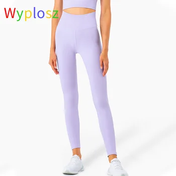 Wyplosz Yoga Pantolon Sıkıştırma Vital Dikişsiz Tayt Kadın Spor Yüksek Bel Koşu Push Up Kalça Çıplak Duygu Ayakta Leica